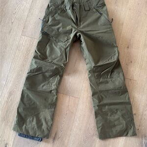 Patagonia Gortex Ski Pants- Dark Olive Green